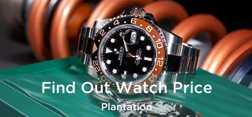 Find Out Watch Price Plantation